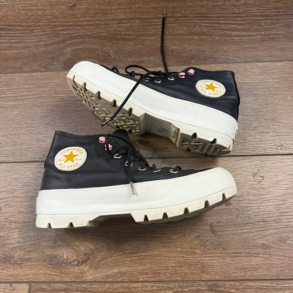 Converse Chuck Taylor Women's Gore-Tex Lugged Boot, Size 8 Waterproof Black - Picture 3 of 15